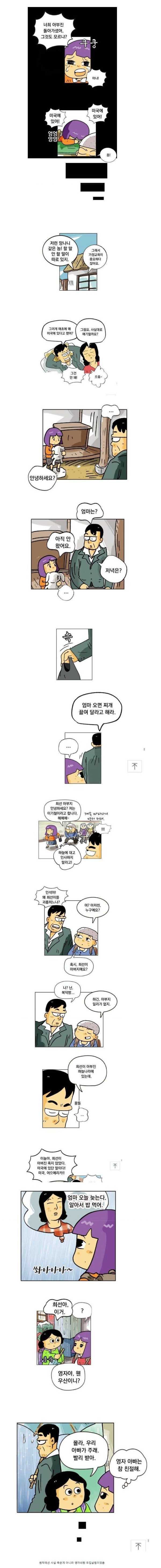 미국 갔다던 희선이 아버지는 사실..............