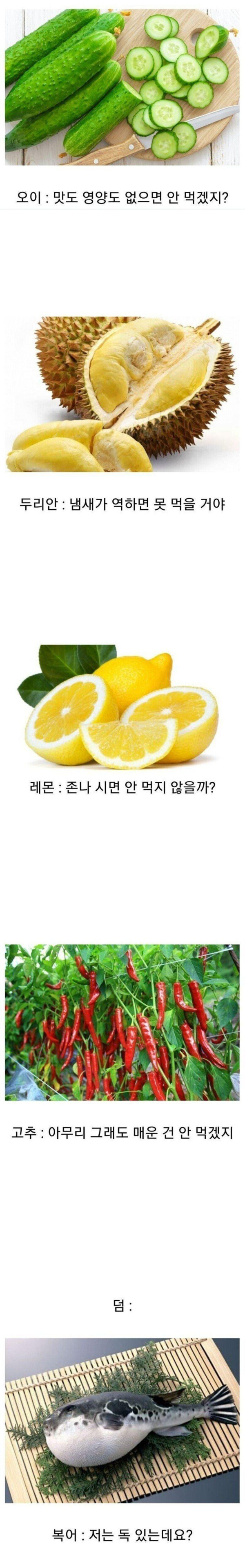 인간을 우습게 본 식물들.